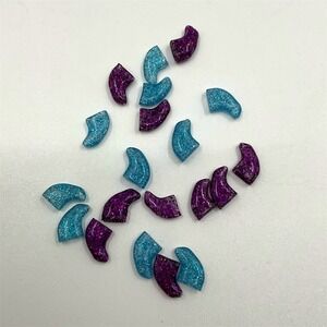 Pretty Claws Cat Nail Caps Glitter 20ct Small Fairycore Kawaii Glam
